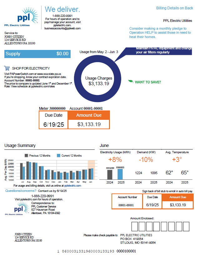  Minol USA business utility bill 